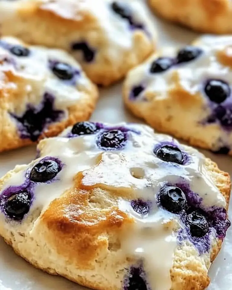 Fluffy Cottage Cheese Blueberry Cloud Bread Recipe