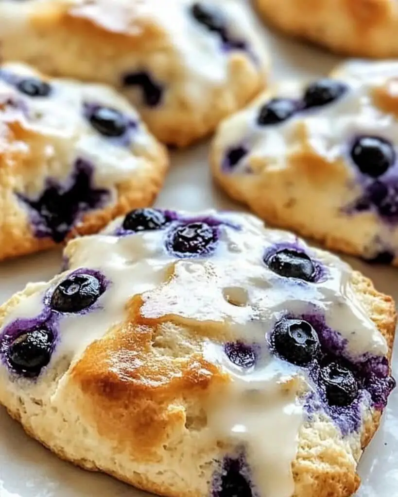 Fluffy Cottage Cheese Blueberry Cloud Bread Recipe