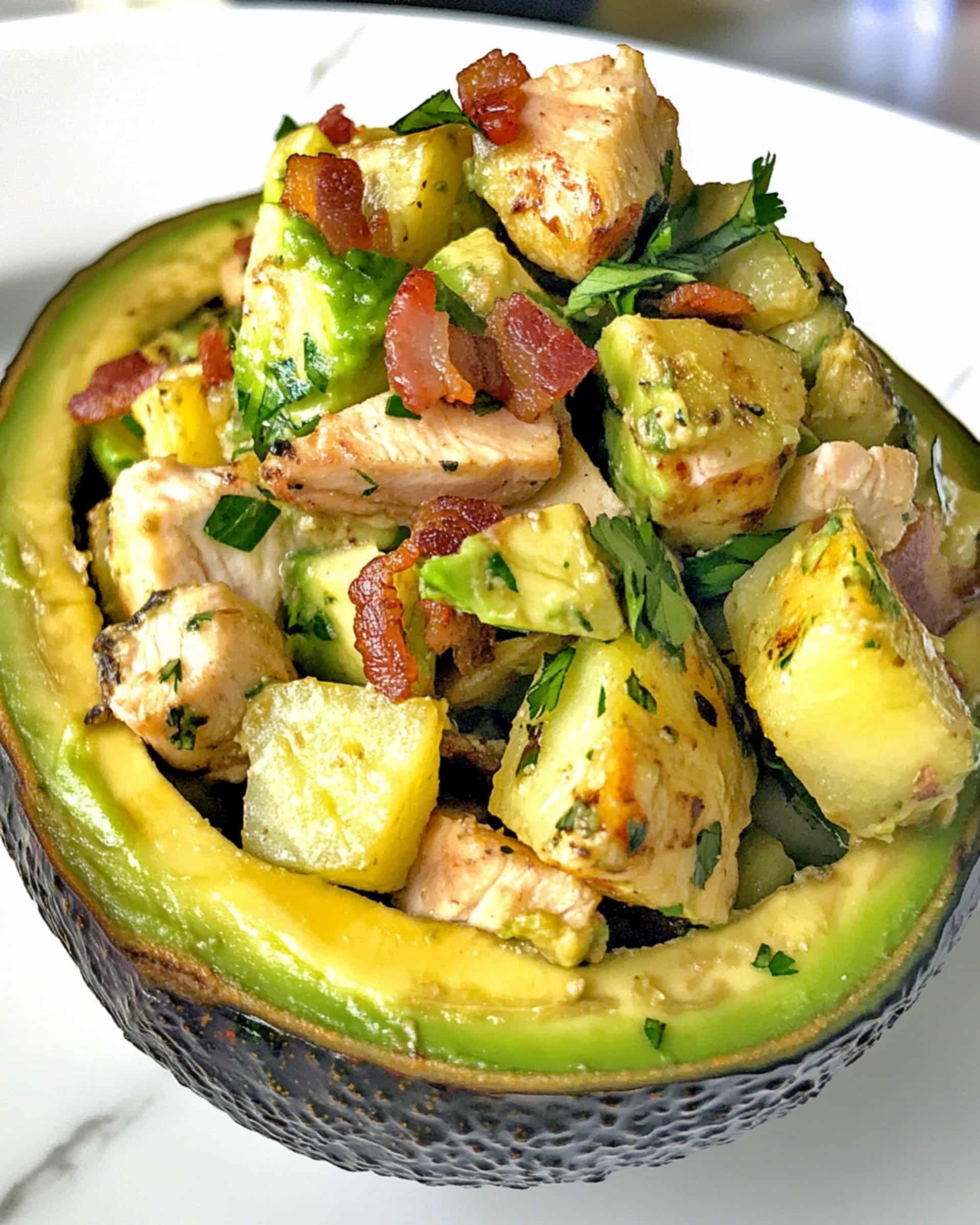 Fresh Avocado Chicken Salad Recipe