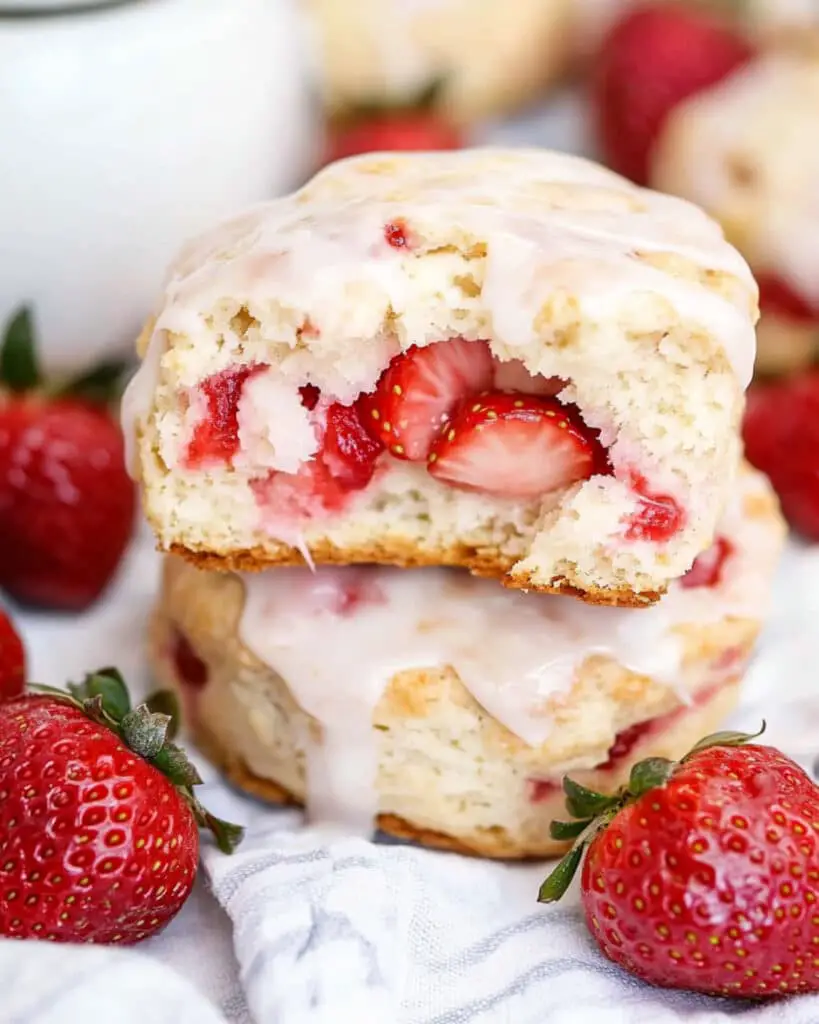 Fresh Strawberry Biscuits Recipe