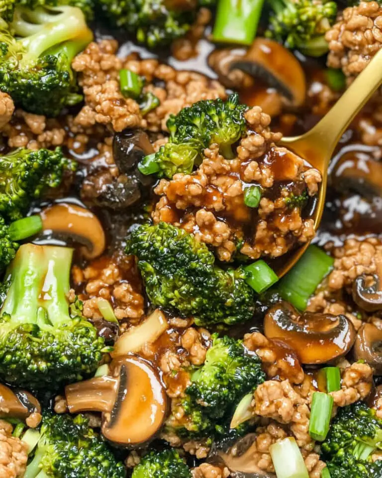 Healthy Ground Chicken and Broccoli Stir Fry Recipe