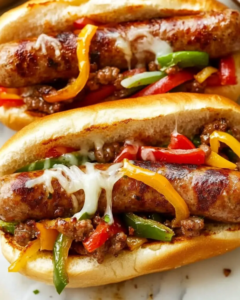 Italian Sub with Sausage and Peppers Recipe
