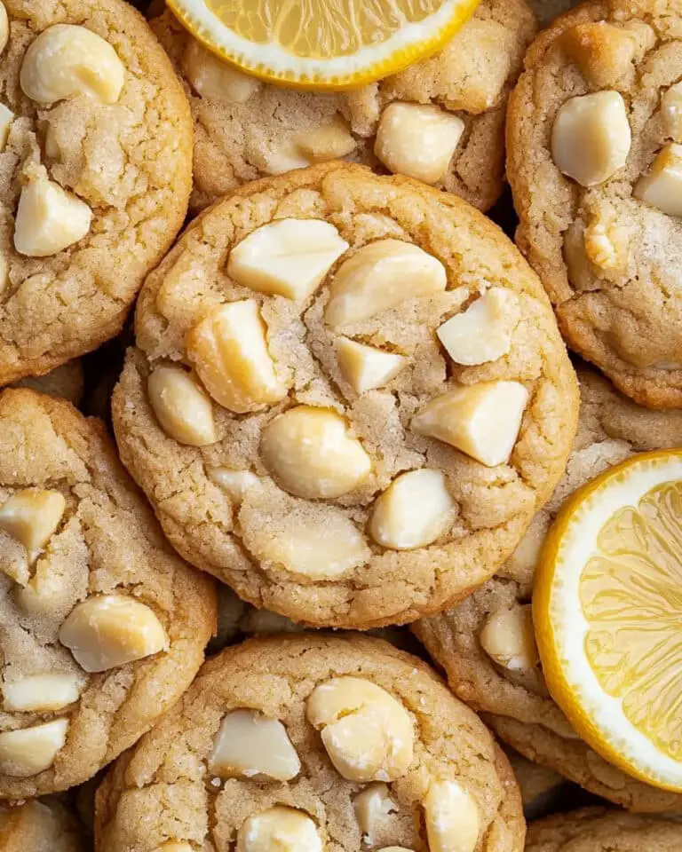 Lemon White Chocolate Cookies Recipe