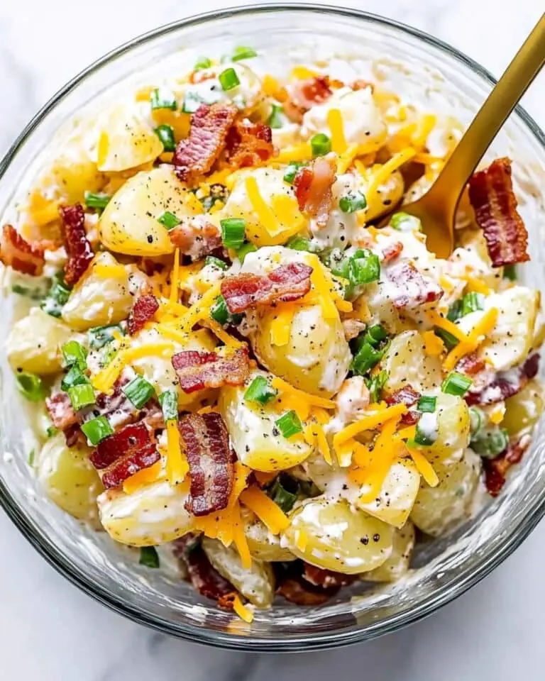 Loaded Baked Potato Salad Recipe