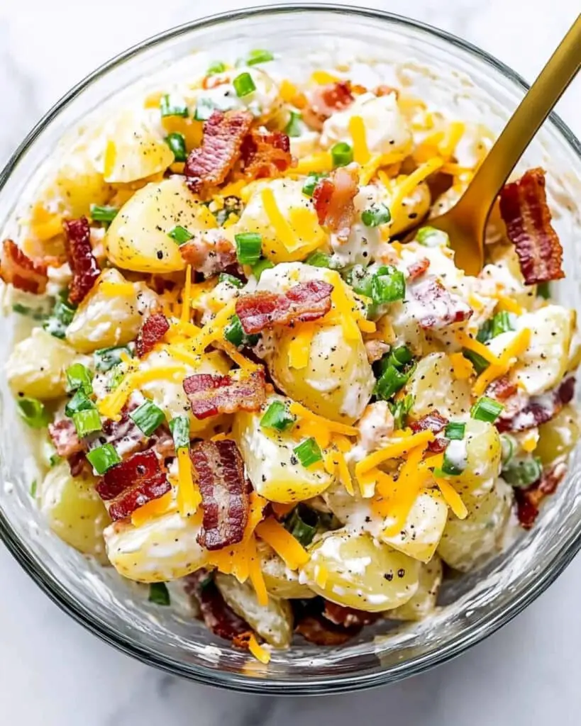 Loaded Baked Potato Salad Recipe