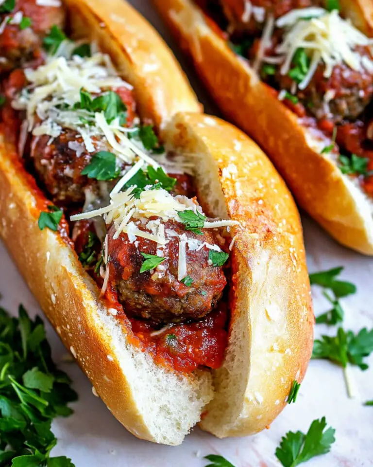 Meatball Boats Recipe