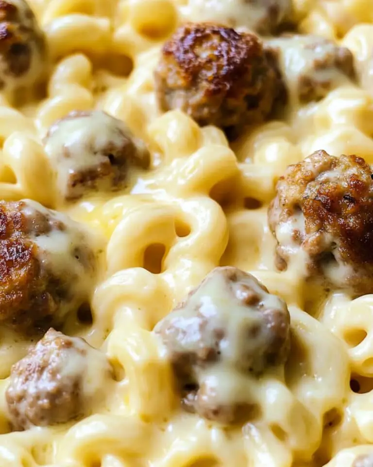Mini Meatball Mac and Cheese Recipe
