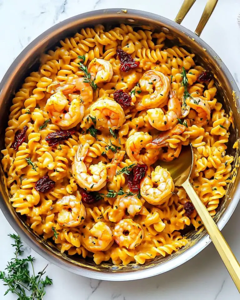 Shrimp Pasta with Sun-Dried Tomatoes Recipe
