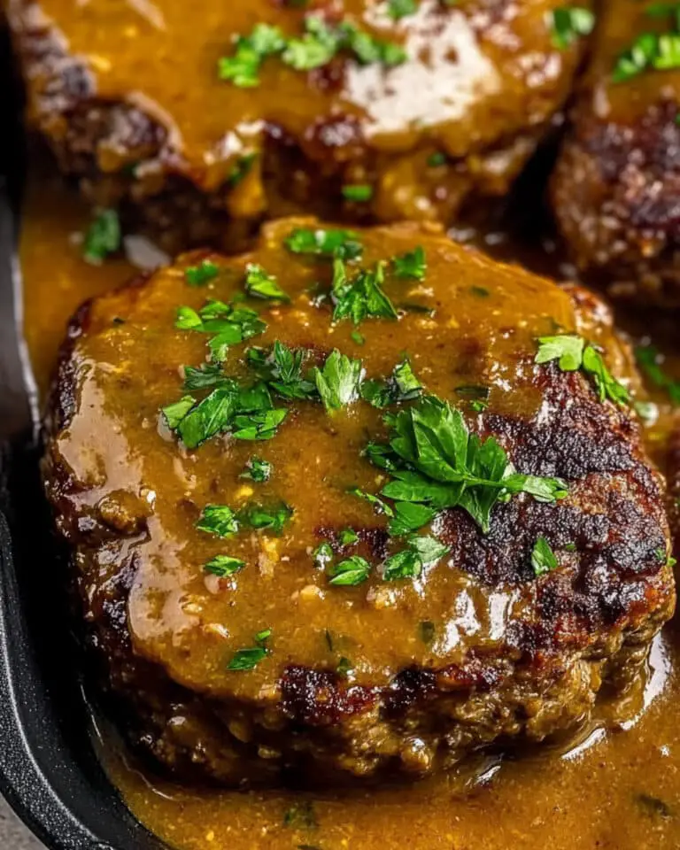 Smothered Hamburger Steak Recipe