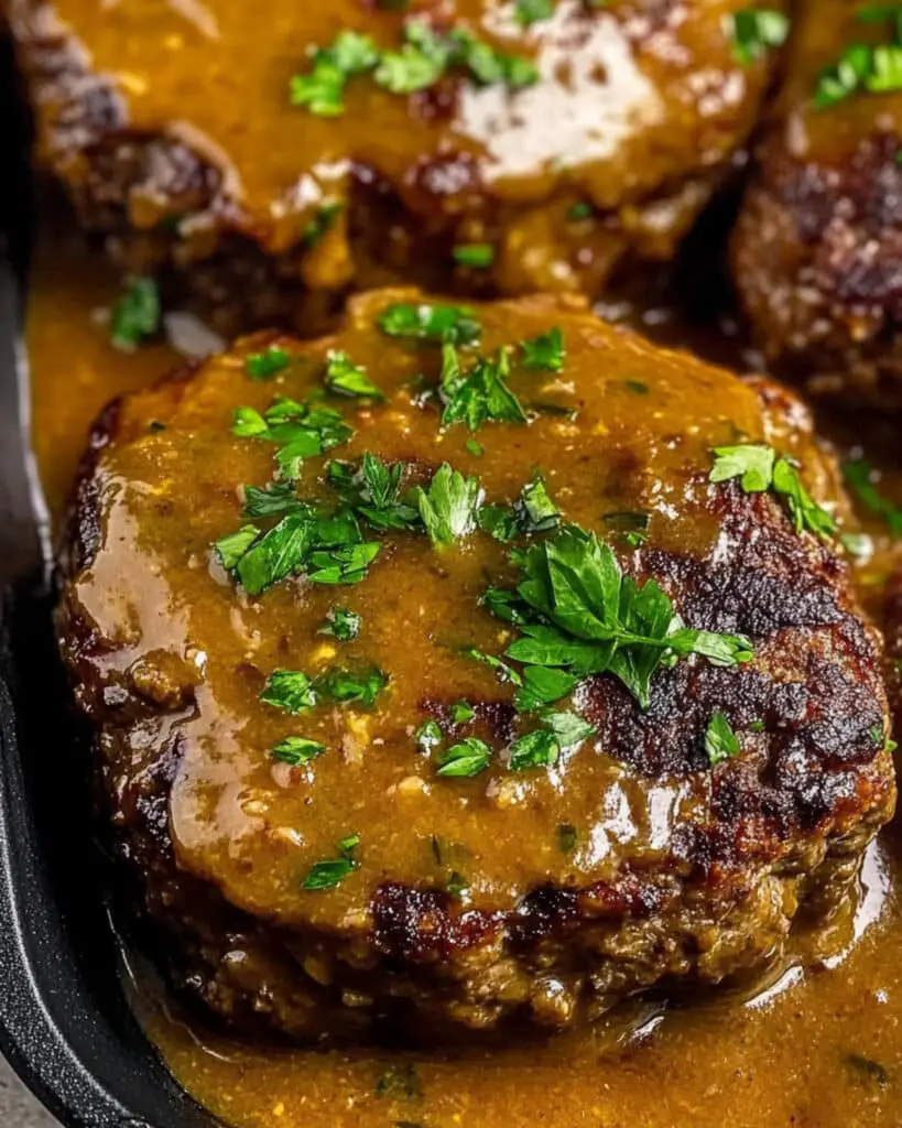 Smothered Hamburger Steak Recipe