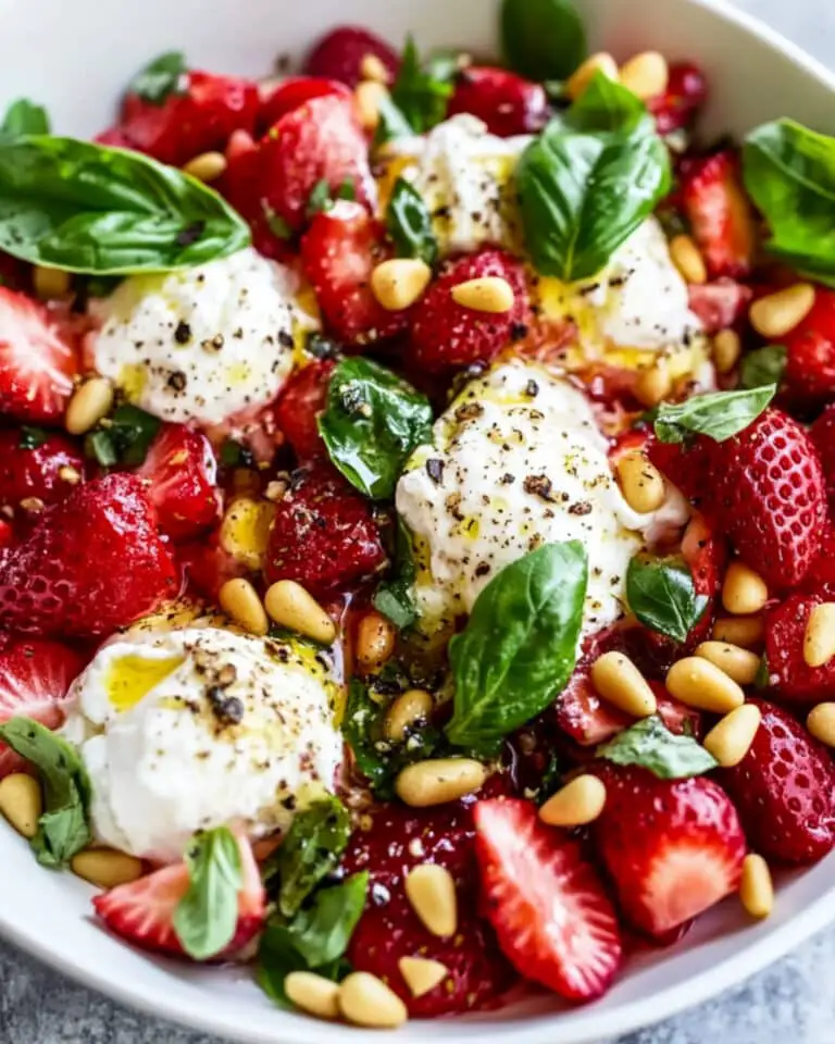 Strawberry Burrata Salad Recipe