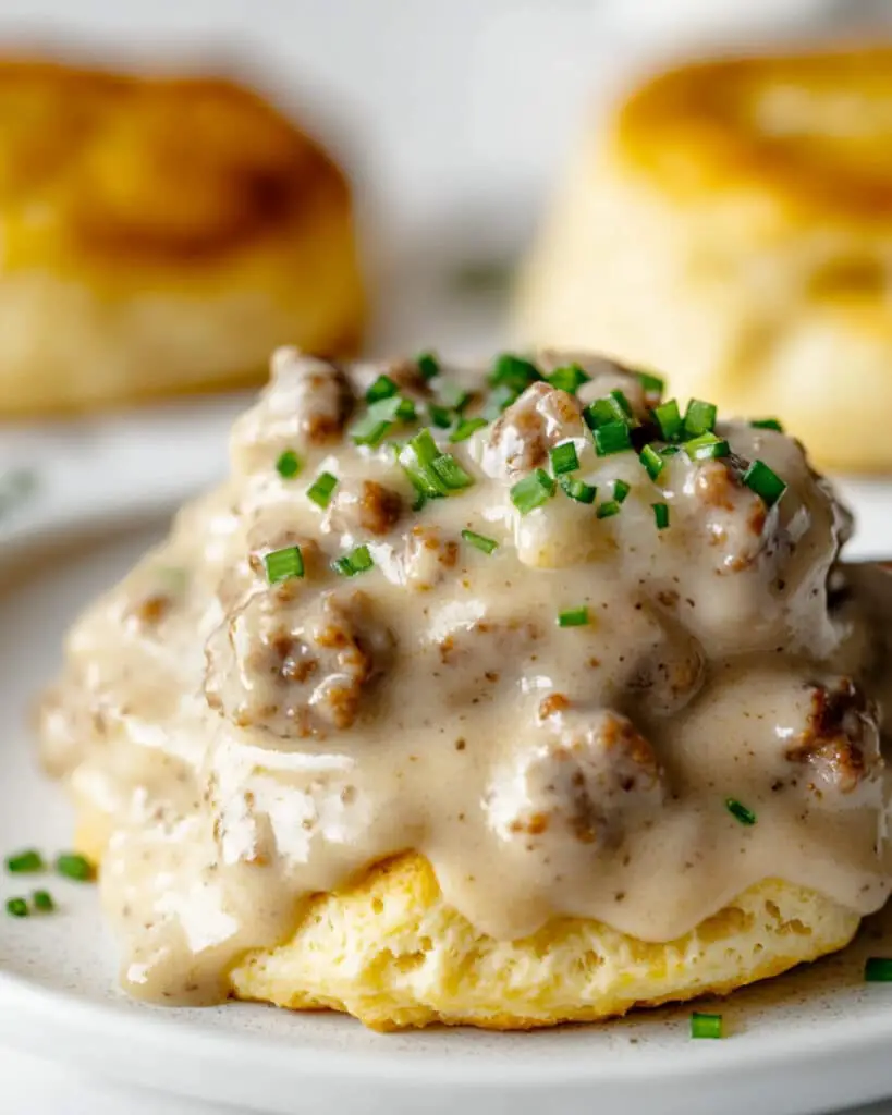 Turkey Gravy and Biscuits Recipe