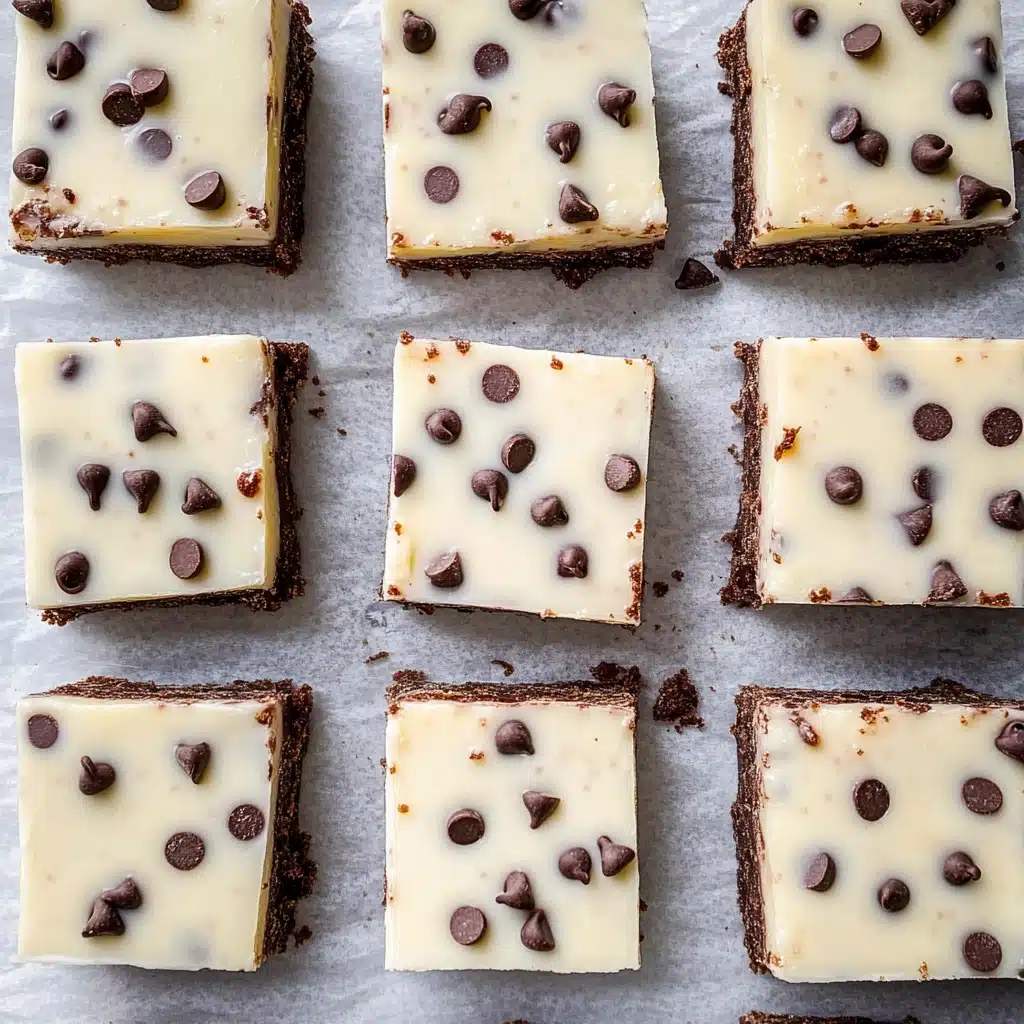 Chocolate Chip Cheesecake Bars Recipe - Recipe Image
