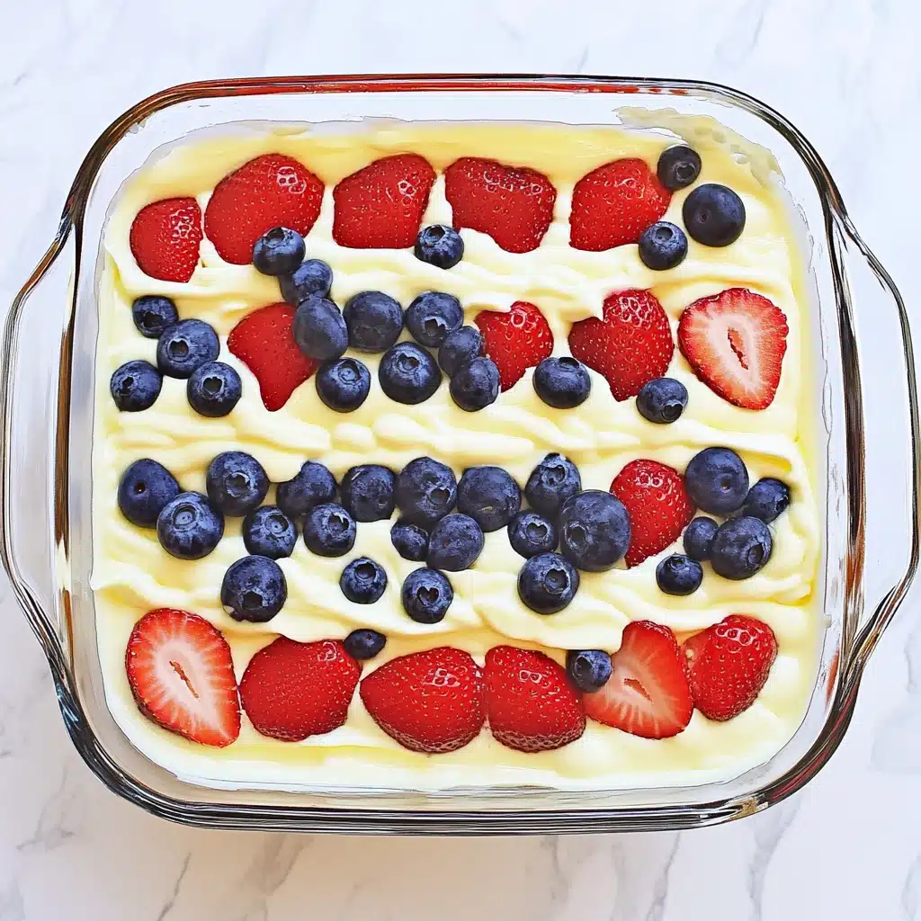 No Bake Summer Berry Icebox Cake Recipe - Recipe Image