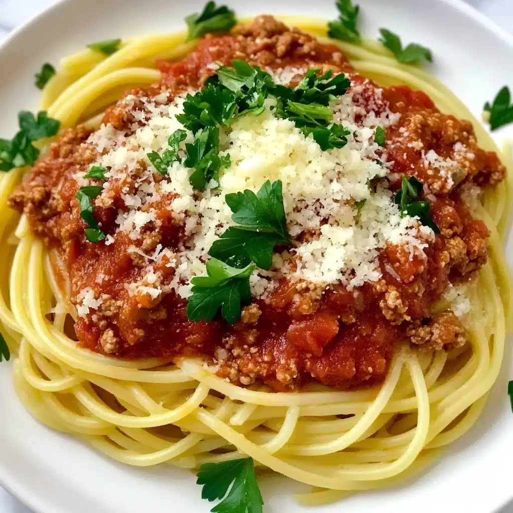 Homemade Spaghetti Sauce with Ground Beef Recipe - Recipe Image