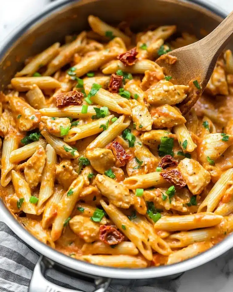 One Pot Creamy Cajun Chicken Pasta Recipe