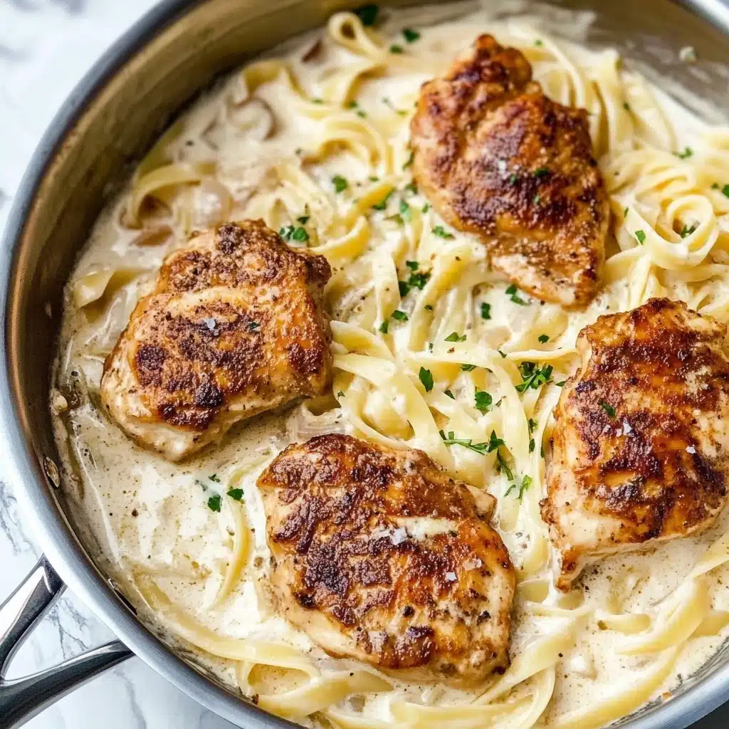 Creamy Chicken Pasta Recipe - Recipe Image