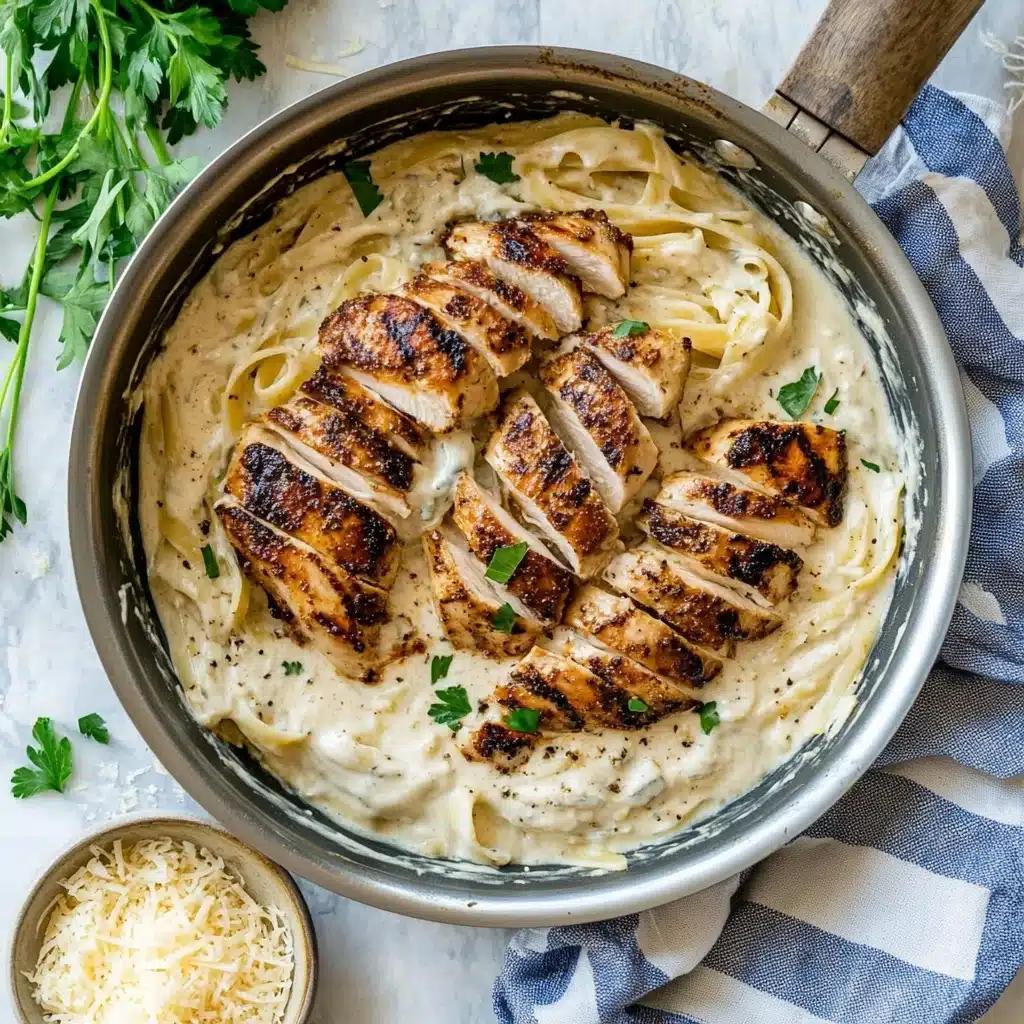 Creamy Chicken Pasta Recipe - Recipe Image