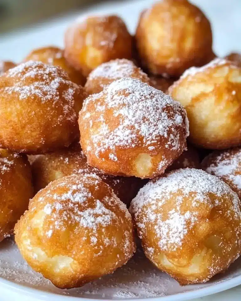 Funnel Cake Bites Recipe