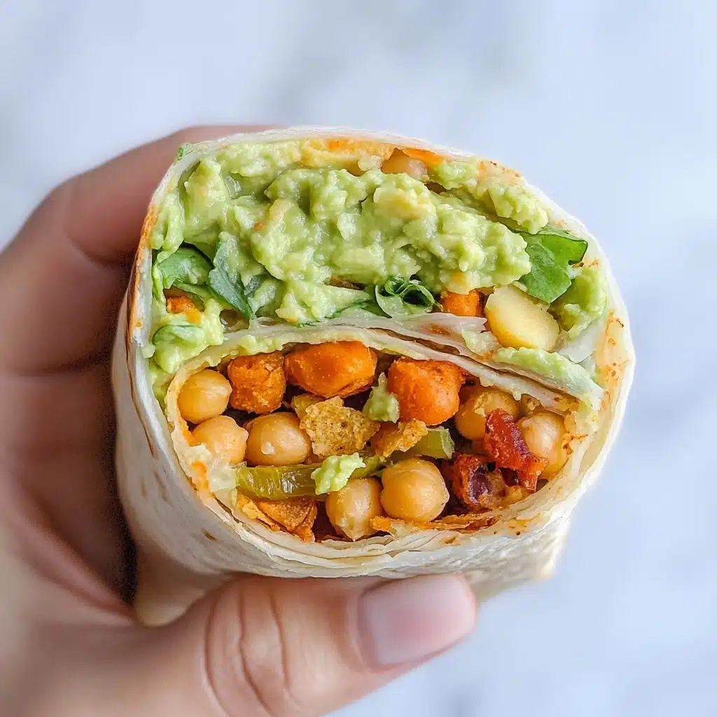 Chickpea Caesar Salad Wraps Recipe - Recipe Image