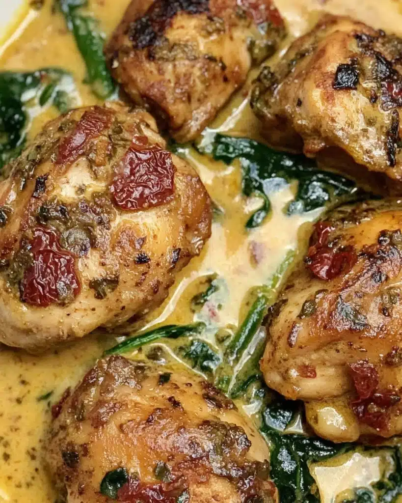 Slow Cooker Tuscan Chicken Recipe