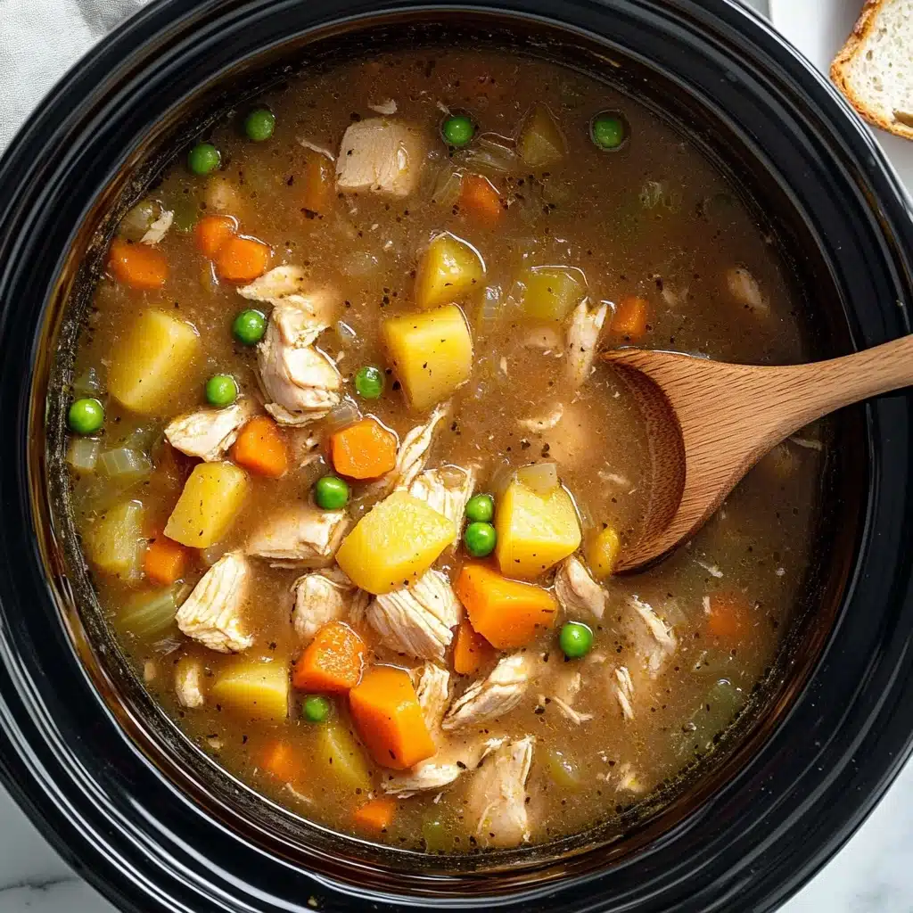 Slow Cooker Chicken Stew Recipe - Recipe Image