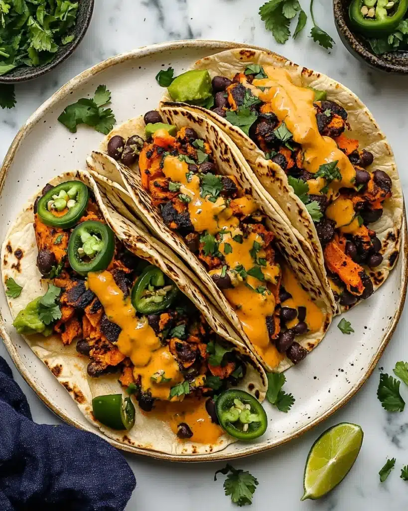 Chipotle Sweet Potato Quinoa Tacos Recipe