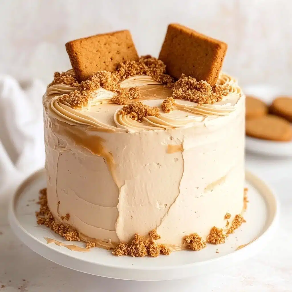 Biscoff Cookie Butter Cake Recipe - Recipe Image