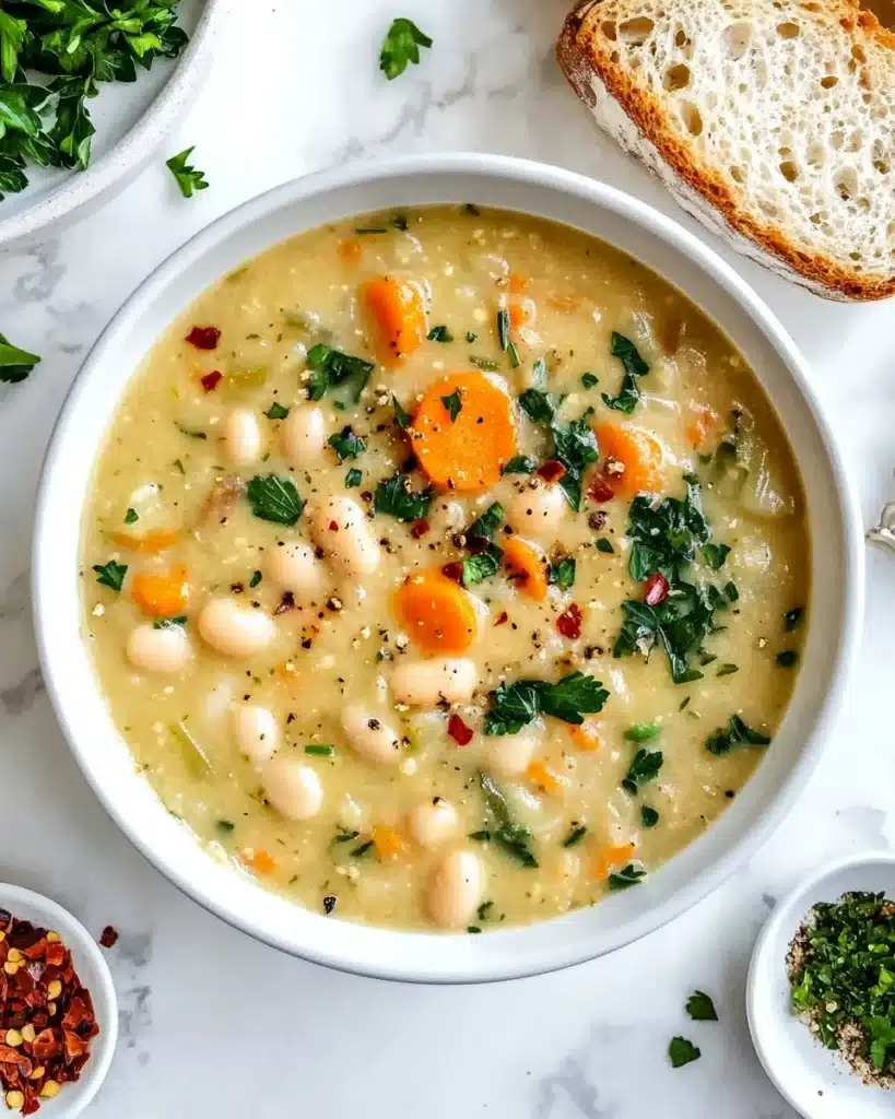 Tuscan White Bean Soup Recipe