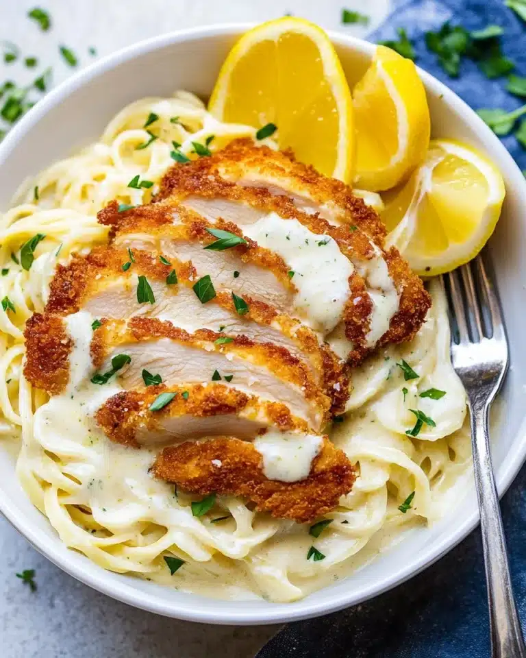 Creamy Lemon Chicken Pasta Recipe