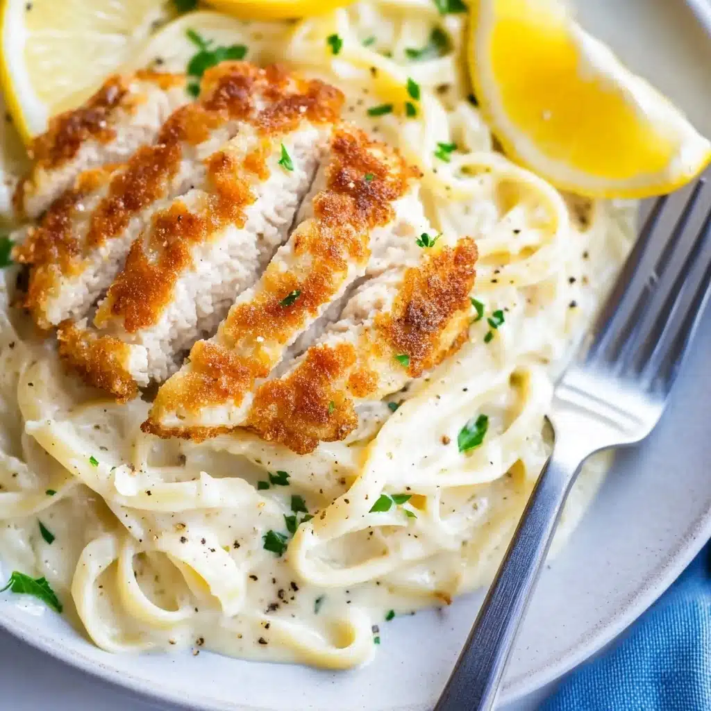 Creamy Lemon Chicken Pasta Recipe - Recipe Image