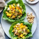 Chicken Mango Lettuce Wraps Recipe