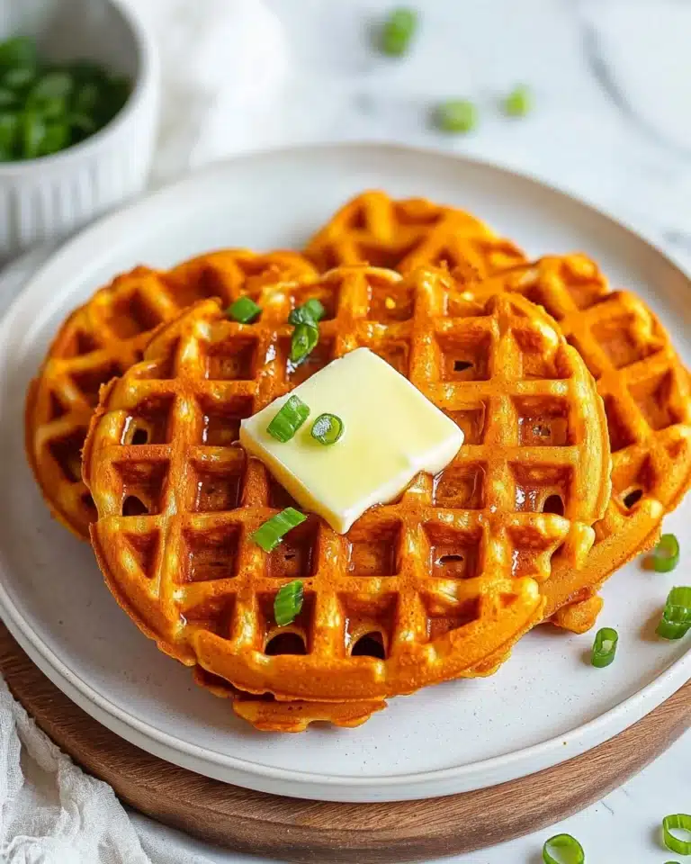 Vegan Sweet Potato Waffles Recipe