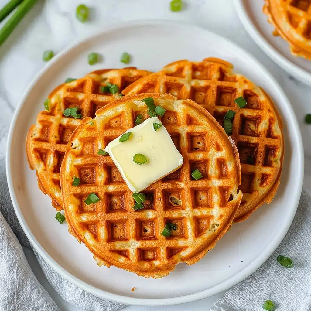 Vegan Sweet Potato Waffles Recipe - Recipe Image