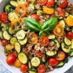 Low Carb Ground Turkey and Zucchini Skillet Recipe