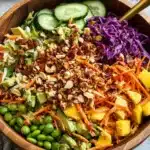 Satay Crispy Rice Salad Recipe
