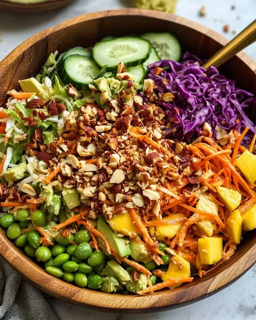 Satay Crispy Rice Salad Recipe