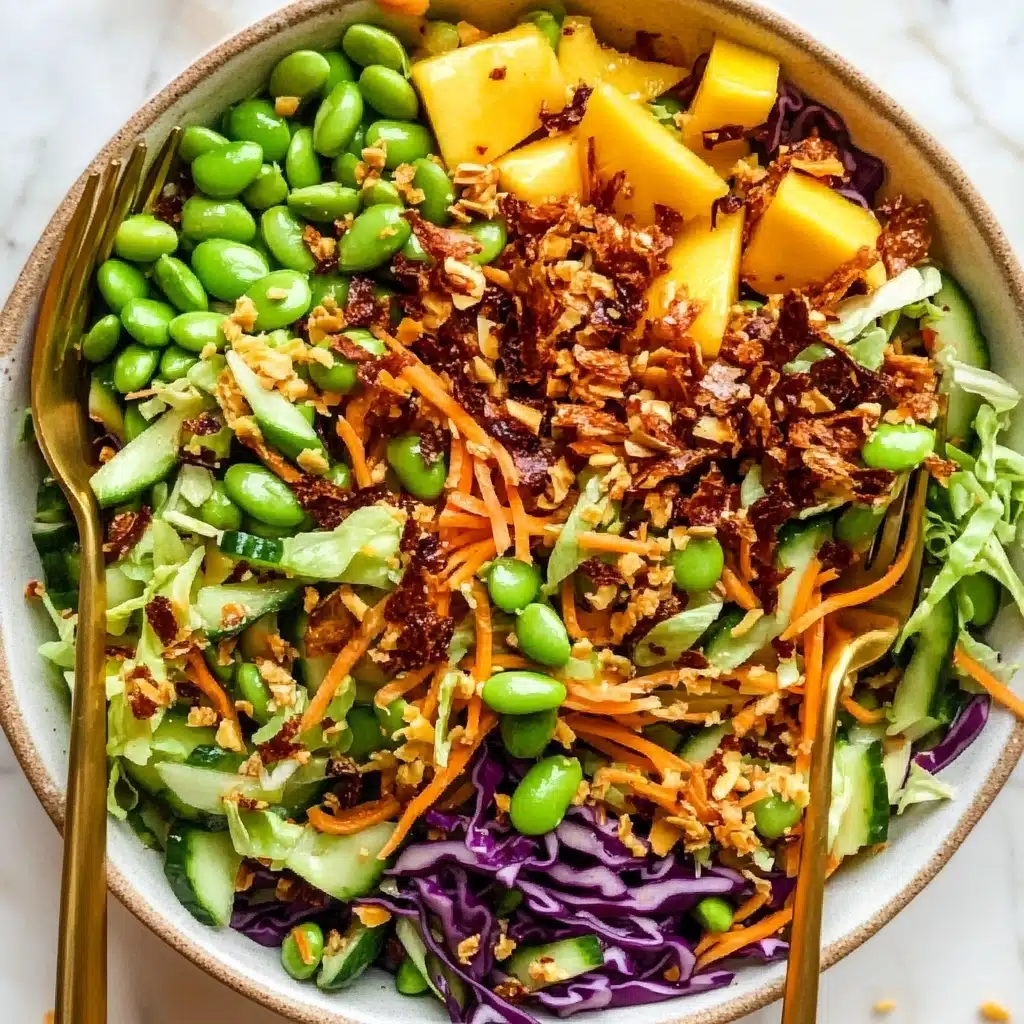 Satay Crispy Rice Salad Recipe - Recipe Image