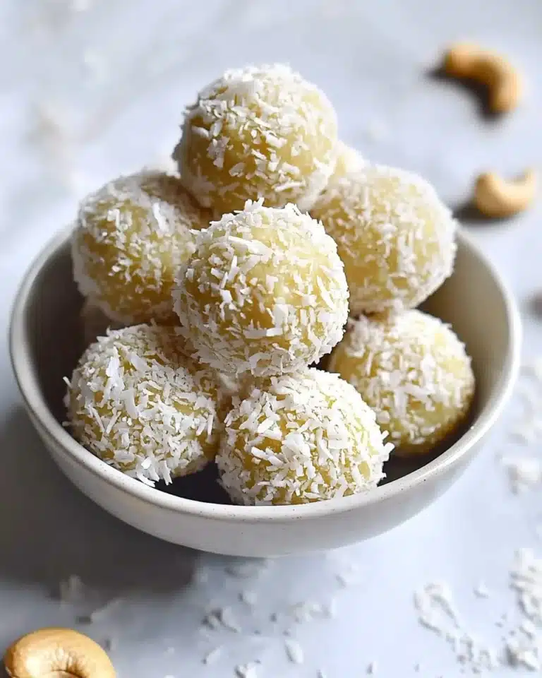 Coconut Cashew Pineapple Bites Recipe