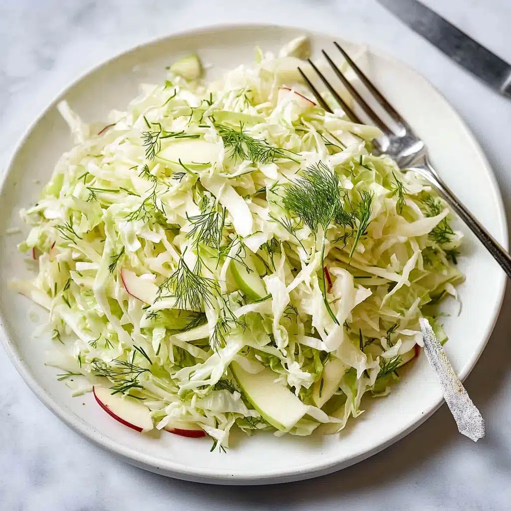 No Mayo Coleslaw with Apple and Fennel Recipe - Recipe Image