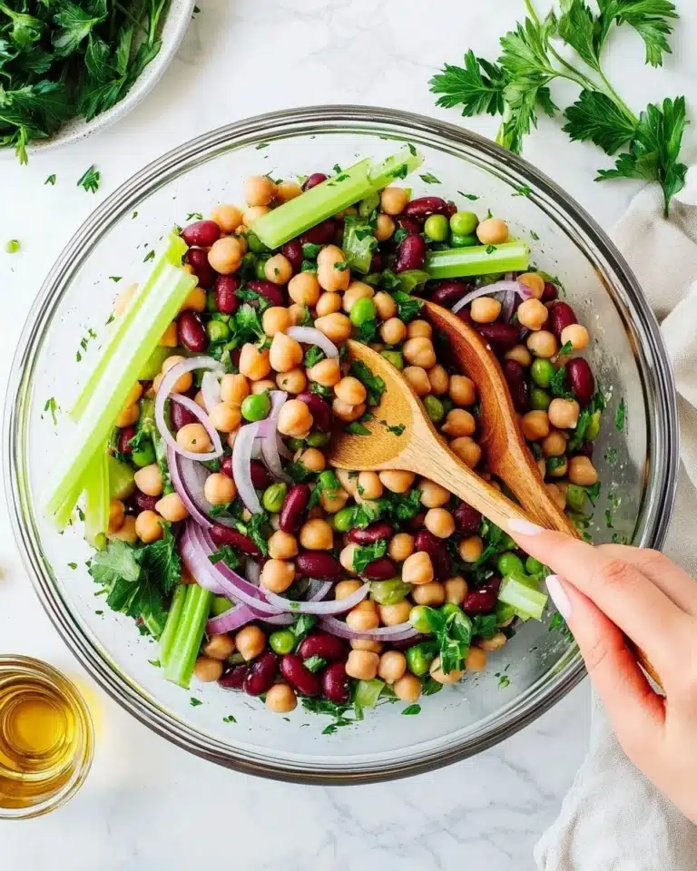 Three Bean Salad Recipe