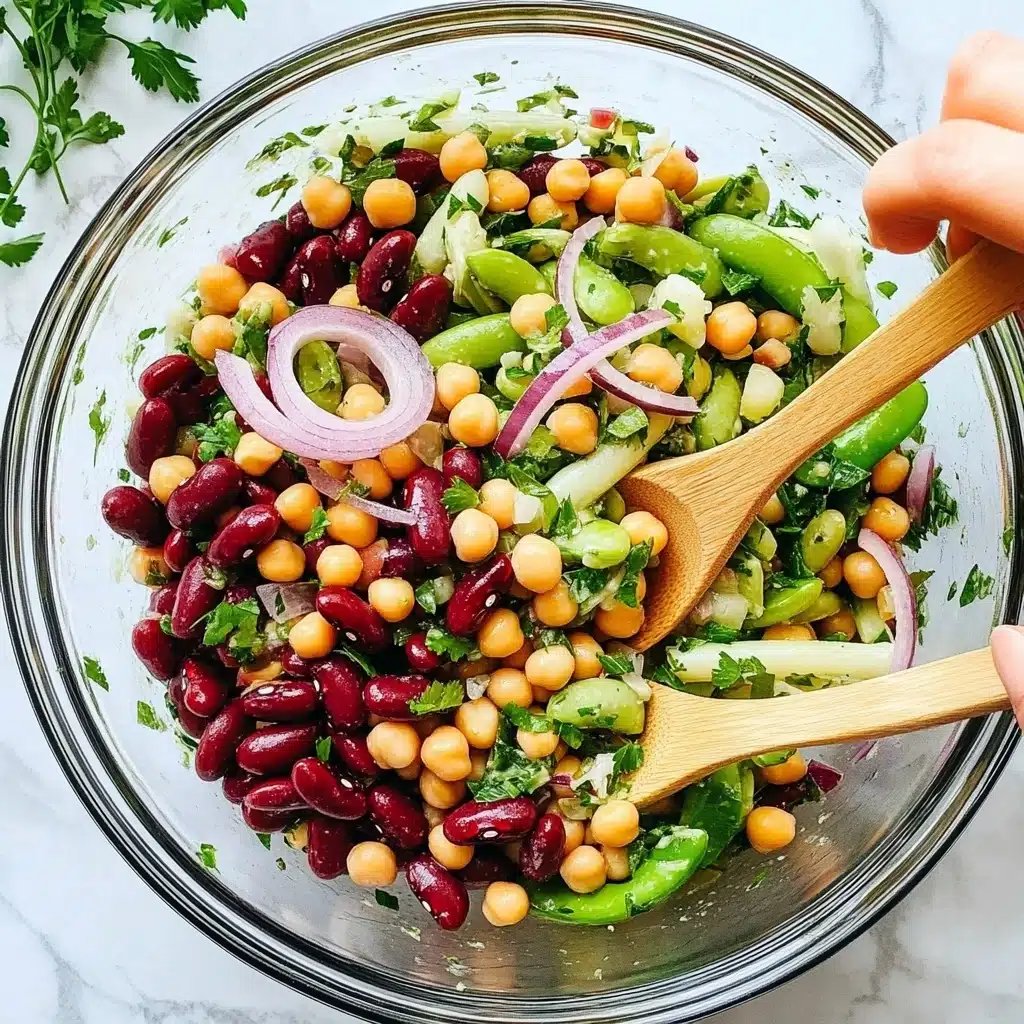 Three Bean Salad Recipe - Recipe Image