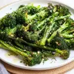Charred Broccolini with Preserved Lemon & Caper Dressing Recipe