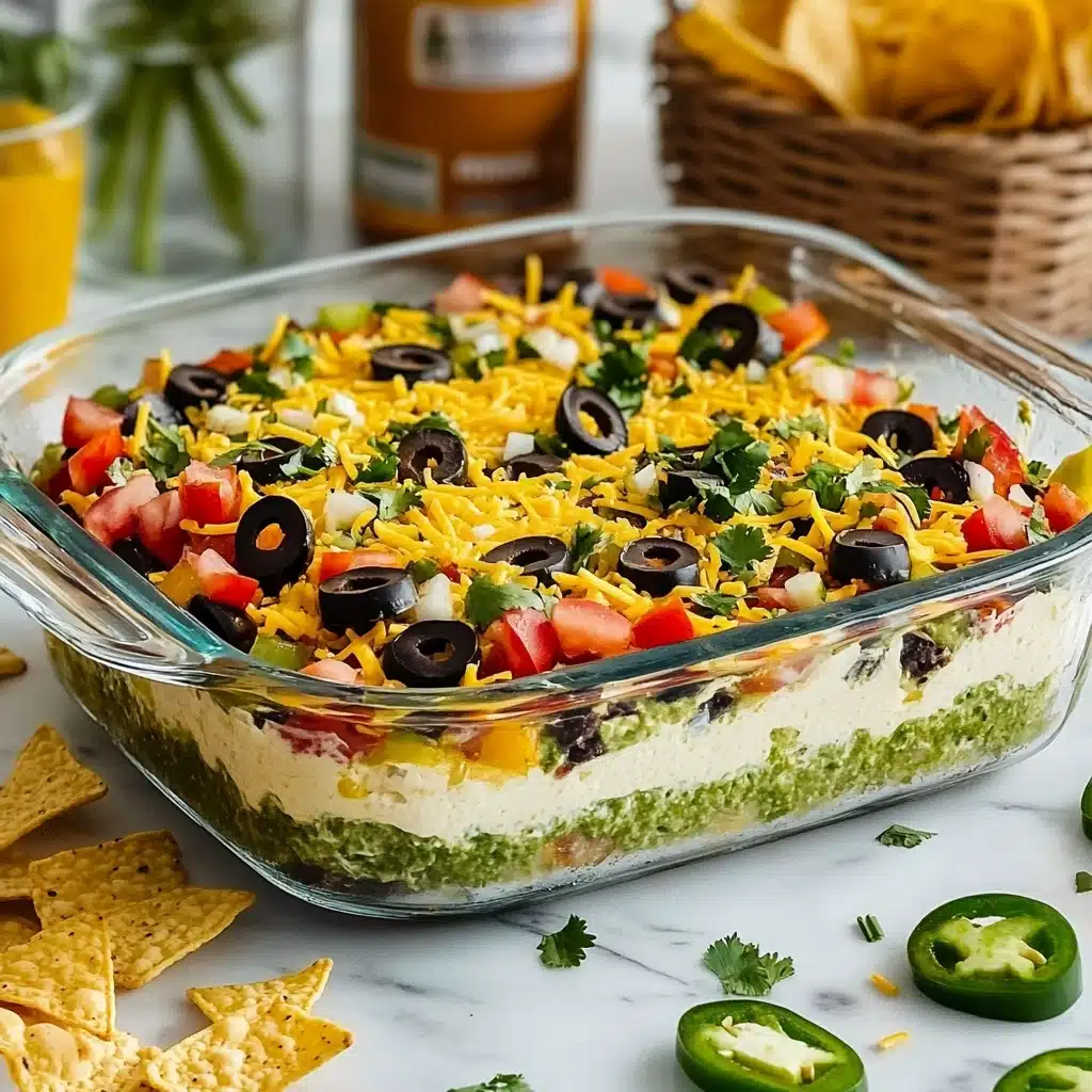 7 Layer Dip Recipe - Recipe Image