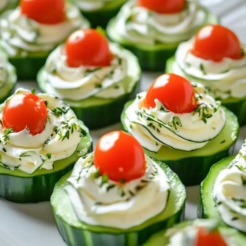 Dilly Cucumber Bites Recipe