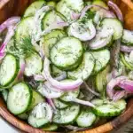 Creamy Cucumber Salad Recipe