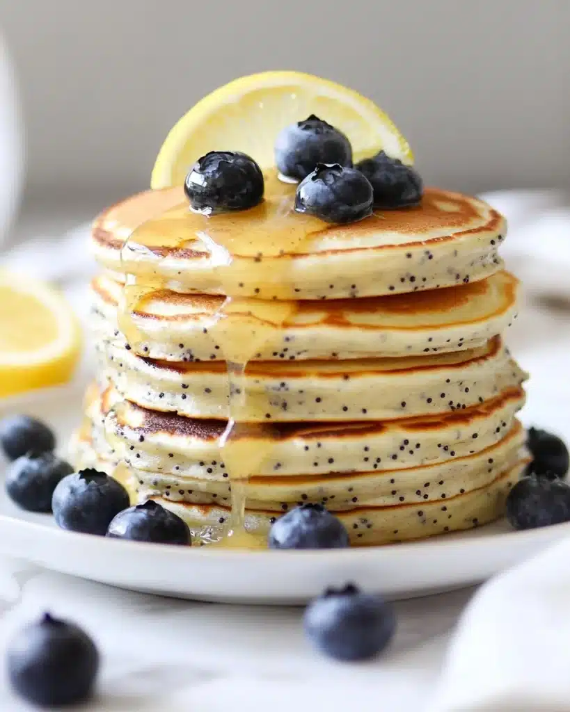 Lemon Poppy Seed Pancakes Recipe