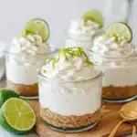 No Bake Key Lime Pie Cottage Cheesecake Jars Recipe