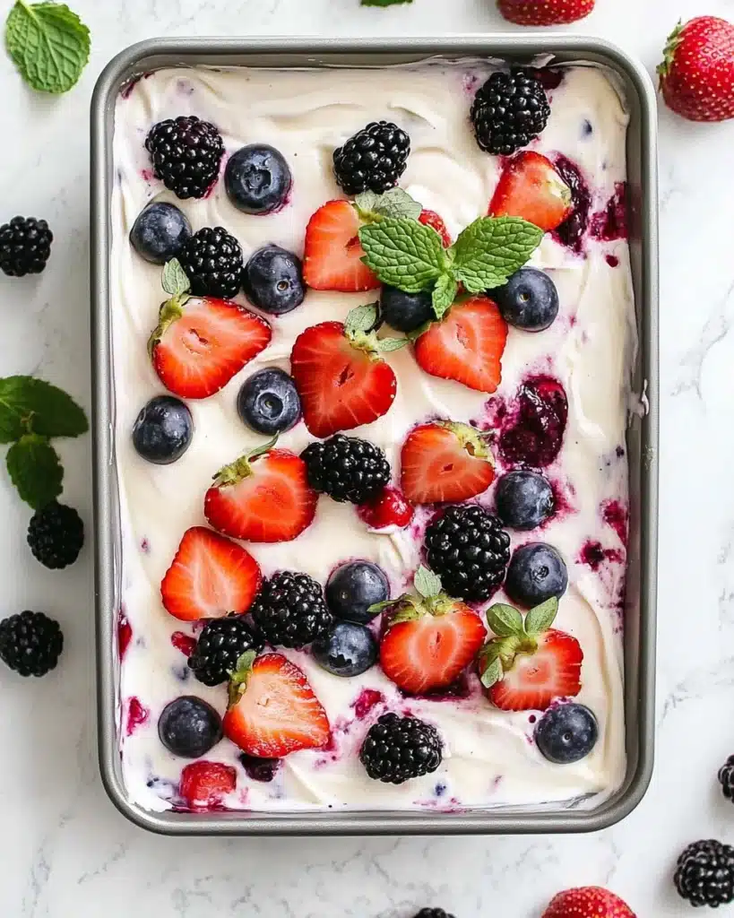 Berry Icebox Cake Recipe
