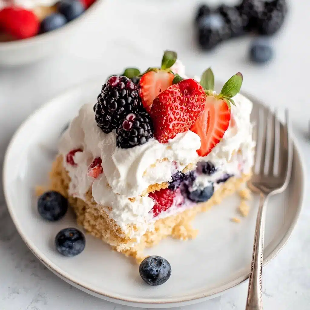 Berry Icebox Cake Recipe - Recipe Image